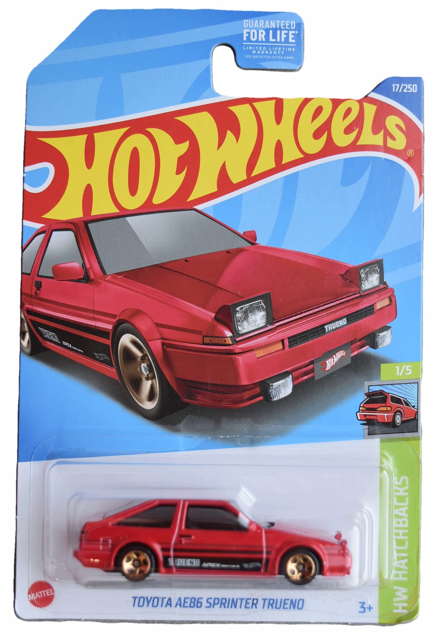 Hot Wheels Toyota AE86 Sprinter Trueno