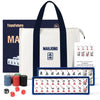 LeadieeMax Upgraded American Mahjong Tile Set, 166 Large 1.5" Deluxe Mahjong Tiles, Mahjong Game Set with Full Accessories, Travel Ready Carrying Bag