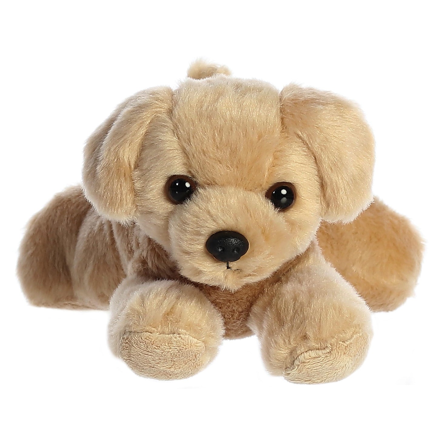 Aurora® Adorable Mini Flopsie™ Golden™ Stuffed Animal - Mini Companions Ready for Playful Adventures - for Kids All Ages, Toddlers, Adults,