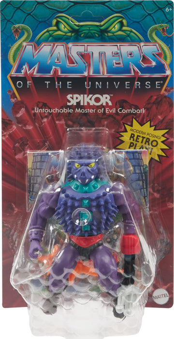 Masters of the Universe Mattel Masters of the Universe Origins Action Figure & Accessories Set, Spikor 5.5-inch Collectible Toy with Posable Joints
