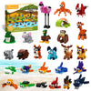Tenhorses Party Favors for Kids Building Set, 26 Pack Animals Building Block Toys Valentines Classroom Prizes Goodie Bags, Easter Basket Stuffers