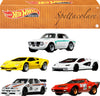 Hot Wheels Premium Car Culture Set of 5 Toy Cars in Collectible Container, Che Figata Die-Cast 1:64 Scale 5-Pack