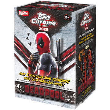 2025 Topps Chrome Deadpool - Factory Sealed - Value Box