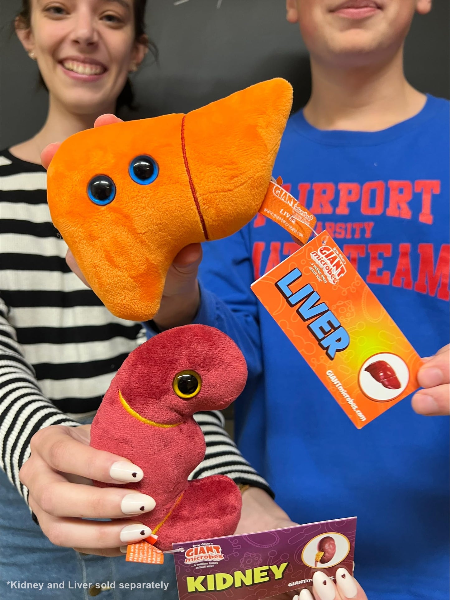 GIANT MICROBES Stuffed Liver Plush, Anatomy Model, Hepatologist Gift, Liver Transplant Gifts, Hepatitis, Hepatology, Cirrhosis Gift, Organ Donor