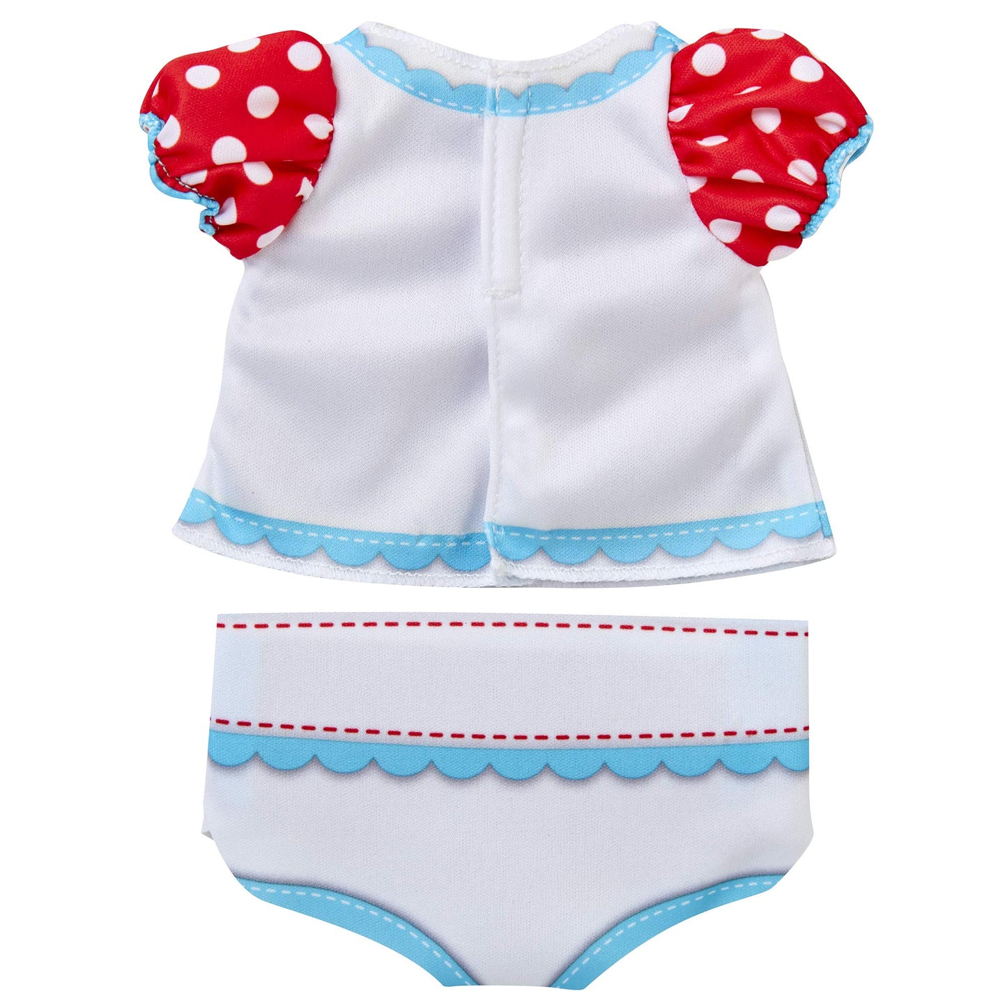 My Disney Nursery Baby Doll Clothes & Accessories, Minnie Diaper Accessory Pack Inspired by Disney's Beloved Minnie Mouse! Includes Doll T-Shirt, Doll