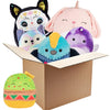 Squishmallows Mystery Squad Box - 3-Pack Plush Set (1 Jumbo 12” + 2 Medium 8”) Official Jazwares Collectible Stuffed Animals - Surprise Mystery Gift