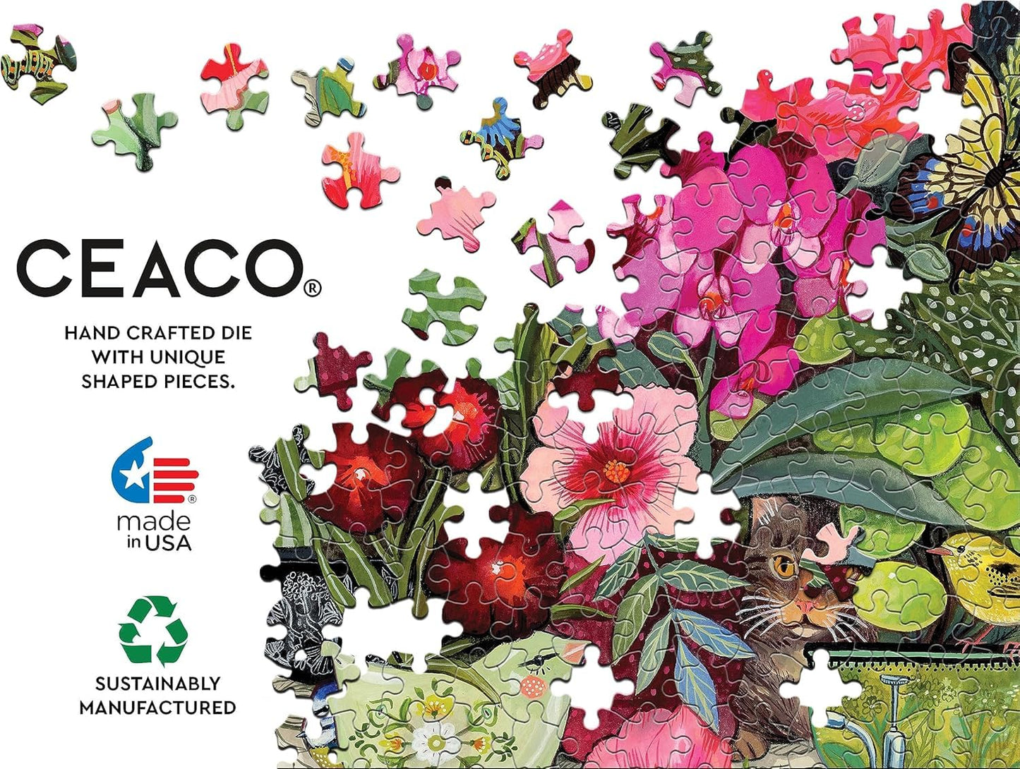 Ceaco - Patiently Waiting - 500 Piece Jigsaw Puzzle for Adults