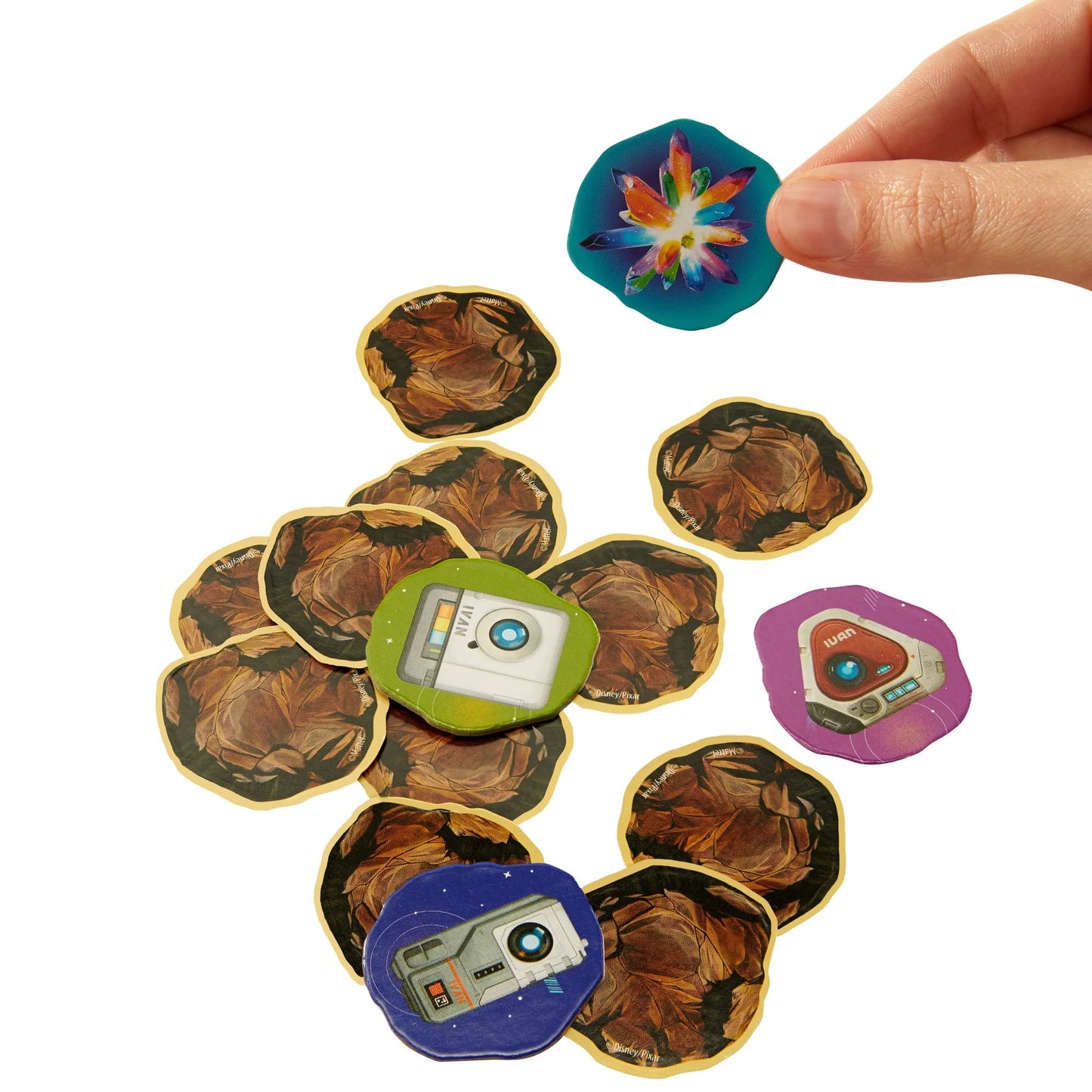 Mattel Games Disney and Pixar Lightyear Seeker Squad Board Game, Movie-Themed Game with 2-Level Play & Cooperative Teamwork for 2 to 4 Players Ages 7