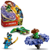 LEGO NINJAGO NYA vs. Mutation Monster Spinner Building Toy for Boys & Girls - Ninja Toy Figures & Playset for Kids, Ages 6+ - Includes 2 Minifigures