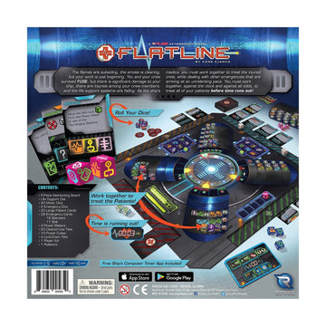 Renegade Game Studios FLATLINE - A FUSE Aftershock Game