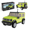 CADA Bricks - Suzuki Jimmy 1:24 Scale Building Kit - Official Licensed Suzuki Jimmy Replica, 192 Pieces, Green Off-Road SUV Model Car, Compatible