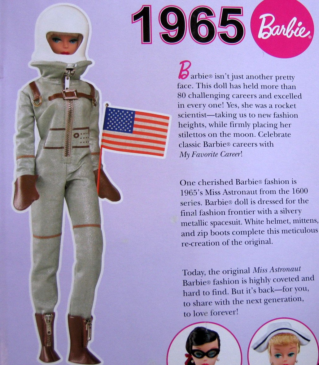 Barbie My Favorite Career Vintage Miss Astronaut Barbie Doll