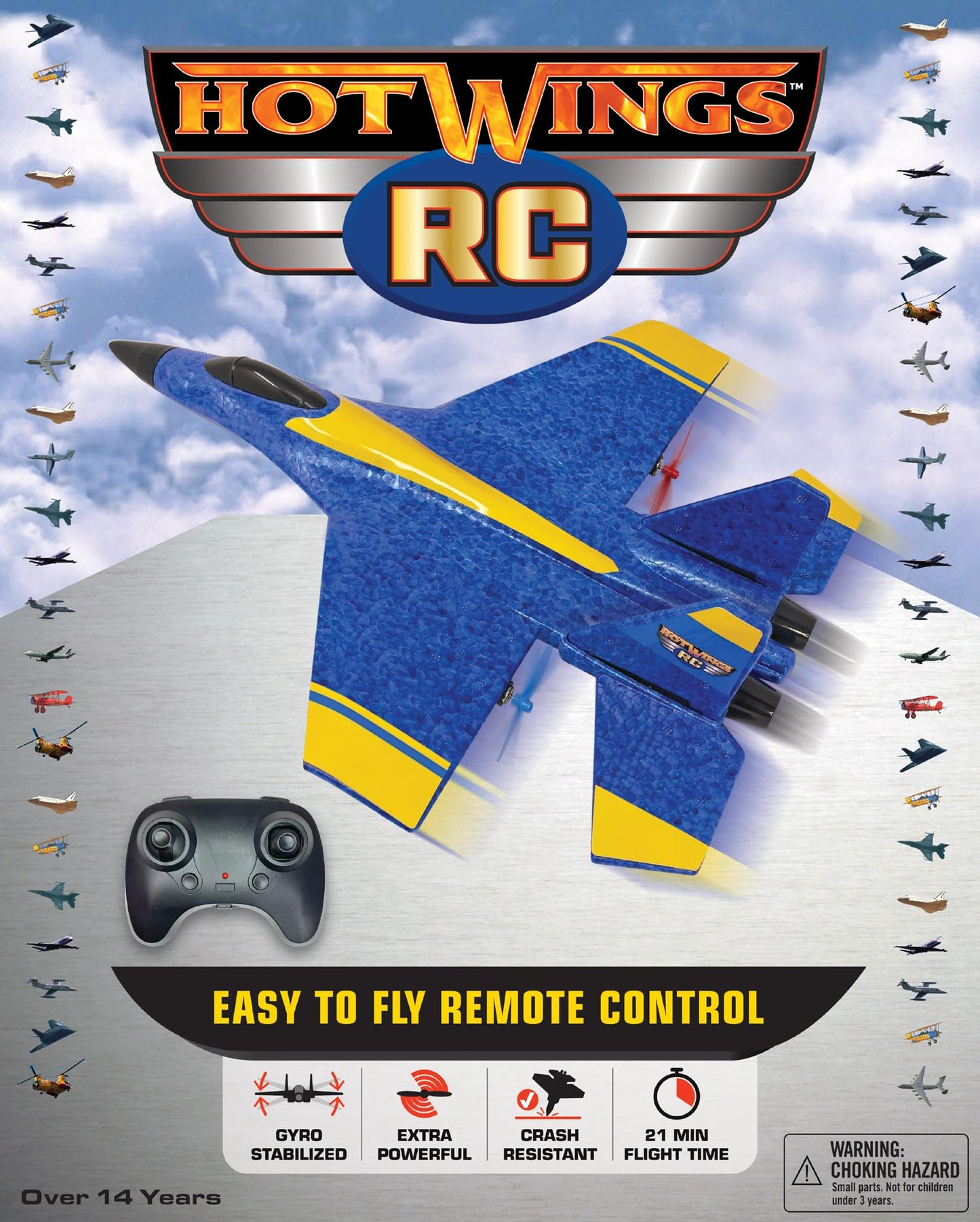 Hot Wings RC Gyro Stabilized Easy to Fly Plane in Aviation Museums Nationwide