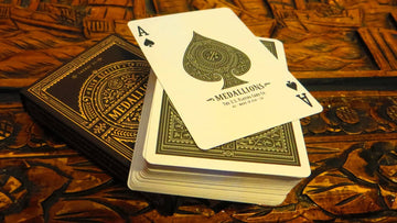theory11 Medallion Playing Cards, Brown