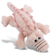 DolliBu Plush Alligator Stuffed Animal - Soft Huggable Pink Alligator Small, Adorable Playtime Plush Toy, Cute Wild Life Cuddle Gift, Super Soft Plush