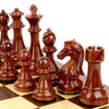 WinSTEM High Polymer Weighted Chess Pieces Only - 3.75'' King - Extra 2 Queens, Standard Tournament Chessmen for Chess Board Game or Replacement