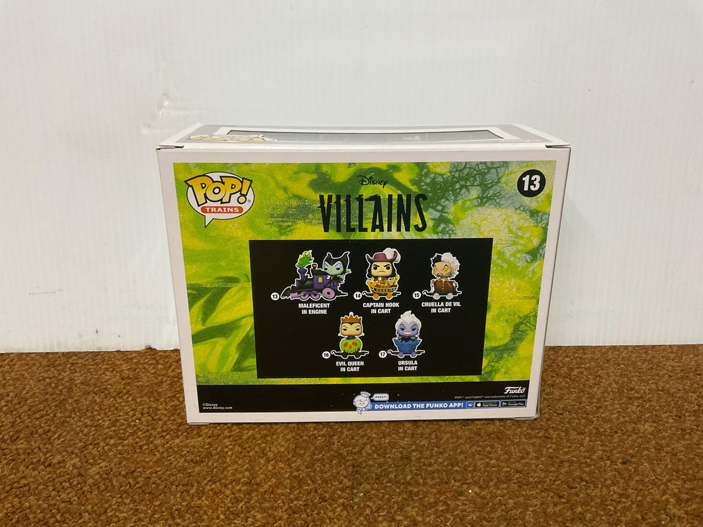 Funko POP| Disney Villains Train Maleficent in Engine, Purple,(65091 : FW : : :)