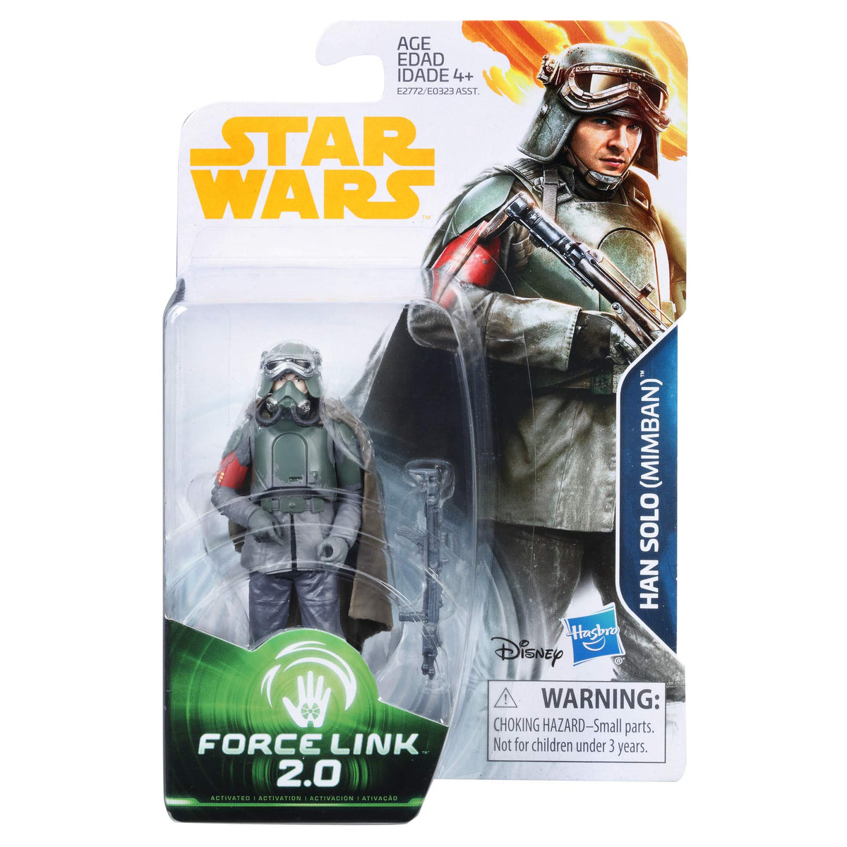 STAR WARS Solo A Story Force Link 2.0 Han Solo (Mimban) 3.75'' Action Figure