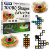 TOSY Magnet Fidget Spinner Glow - 16 Blocks, 3 in 1 Toy: Transformable Fidget Spinner, Infinity Cube, 2x2 Puzzle Cube, Glow, Stress Relief, STEM