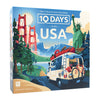 10 Days in The USA | Family Road Trip Board Game for All Ages | Designed by Alan Moon - Designer of Ticket to Ride | 2-4 Players | 30 Min | Ages 8