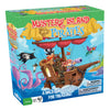 Mystery Island Pirates - Tile Game, by Outset Media, A Wild & Wacky Race for Treasure, Build Your Own Game, Two Games in One Box, Perfect for Family