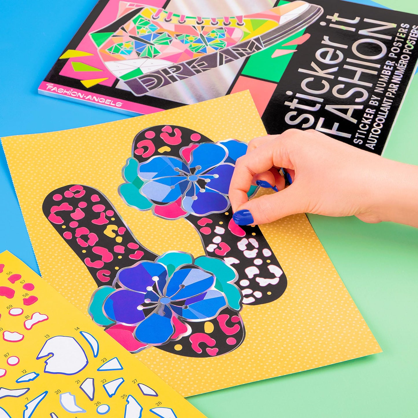 Fashion Angels Sticker It Fashion Sticker by Number Posters