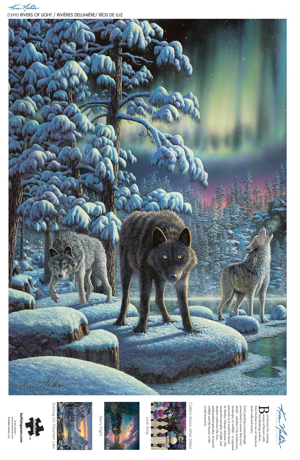 Buffalo Games - Rivers of Light - 1000 Piece Jigsaw Puzzle for Adults