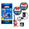 MAX Build More Premium Retro Series 2 Two Pack (Walkman & Guitar and Amp) by ZURU - Novelty Unboxing Toy & Building Brick Collectible Minis with 334