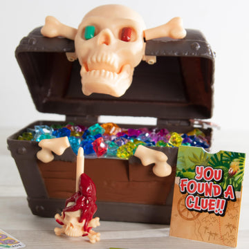 Lost Loot DIY Scavenger Hunt Game - Award Winning Pirate Treasure Like No Other! Hide Skeleton Keys, Set Clues & Find to Unlock Special Chest-150