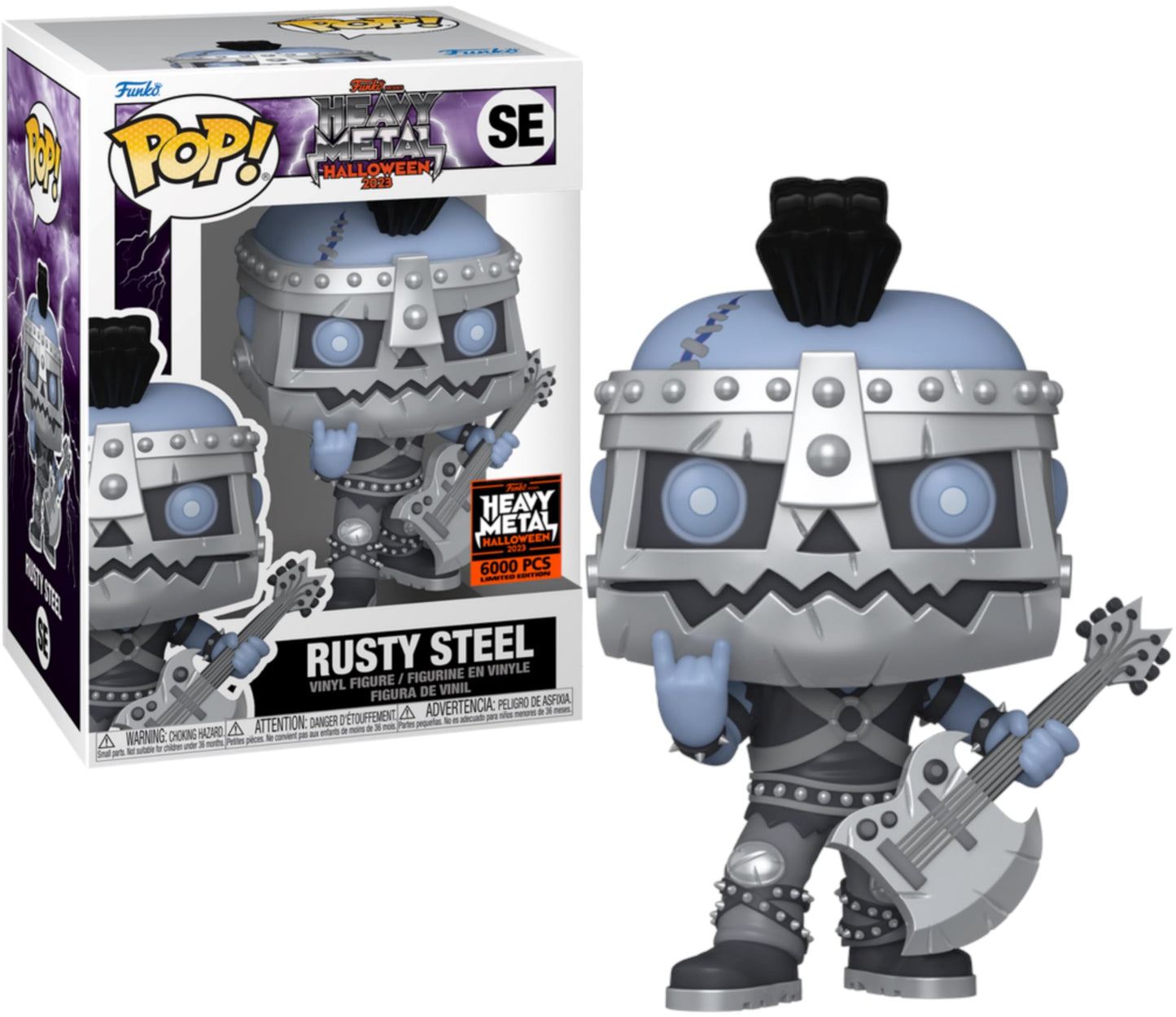 Pop! Originals: NYCC 2023 x Heavy Metal Halloween - LE6000 Rusty Steel