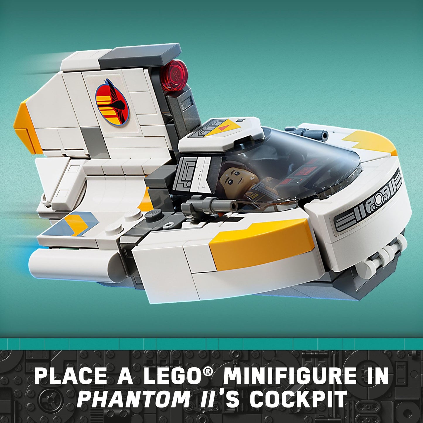 LEGO Star Wars Ahsoka Ghost and Phantom II Spaceship Toy - Star Wars Building Toys Set for Kids, Boys & Girls, Ages 10+ - Gifts for Birthdays - 5
