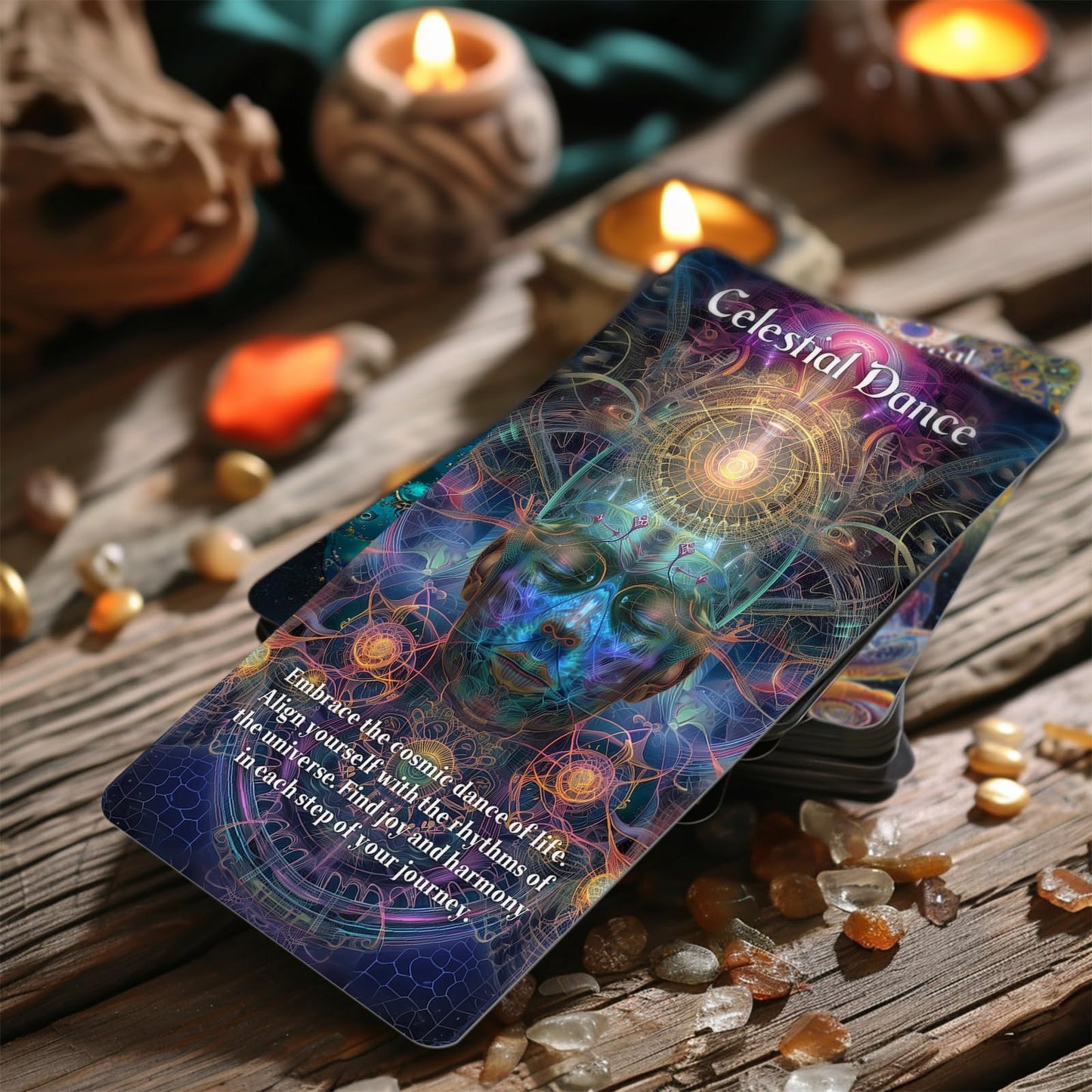 ZZBUY Yin and Yang Oracle Cards, 68 Karma Connection Oracle Deck for Beginner with Meanings on Them, Evaluate Emotions, Relationships, Career, Health