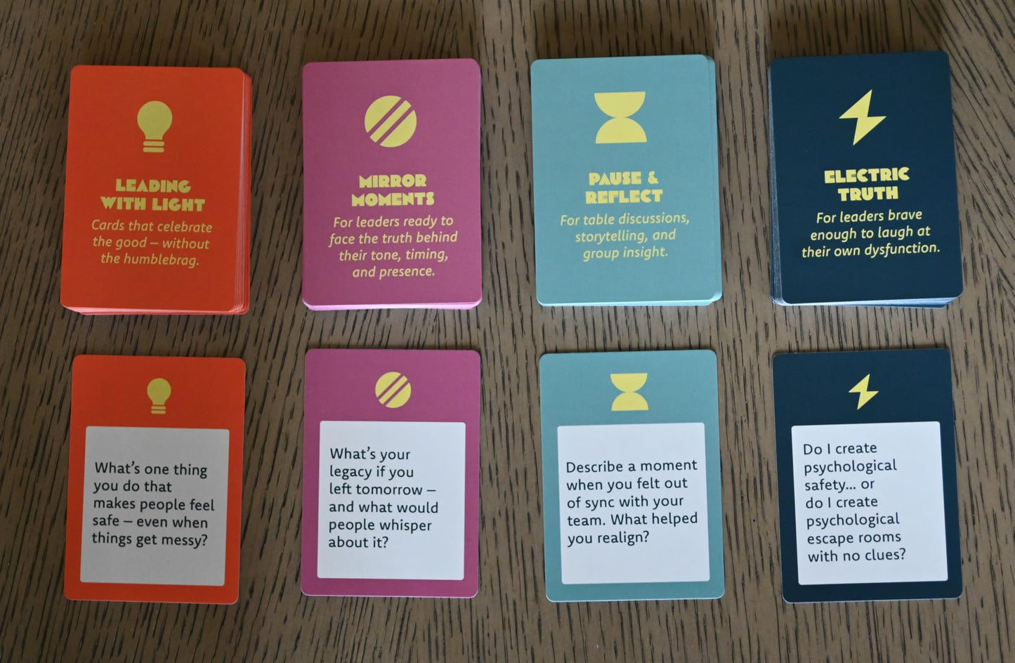 Am I the Problem? A Leadership Reckoning Card Game