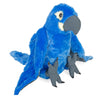Wild Republic Hyacinth Macaw Plush, Stuffed Animal, Plush Toy, Gifts for Kids, Cuddlekins 12 Inches, Blue