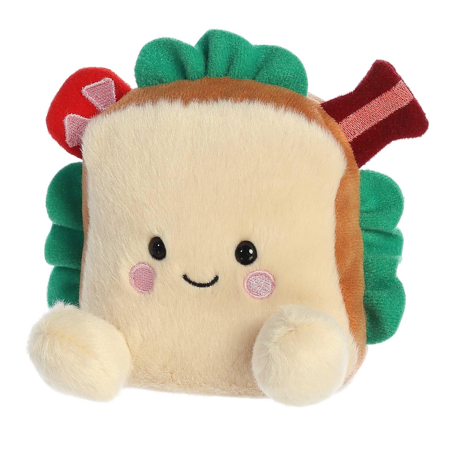 Aurora® Adorable Palm Pals™ Tomas BLT™ Stuffed Animal - Pocket-Sized Play - Collectable Fun - Brown 5 Inches