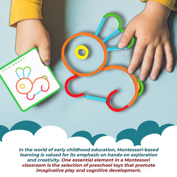 puzgic Stem Kids Toys for Creative Learning Building Educational Resources Kids Toy for Preschool and Kindergarten 3 4 5 6 Years Old Boys and Girls