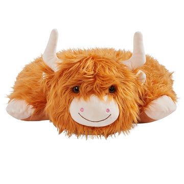 Pillow Pets Highland Cow, 18" Plush Toy