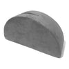 Mod Blox Half Circle Add-On for Soft Furniture Playset Modular Microsuede Foam Play Couch for Creative Kids (Light Gray)