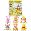 Micro Teenies Winnie The Pooh and Pals 6 Pack - Miniature Plush Figure, Suffed Animal, Toy Mini Soft Figure for Kids, Girls and Boys Ages 4+