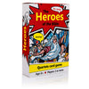 Biblical World Heroes of The Bible Quartets Card Game for Children Ages 6 and Up. Play and Learn Educational Card Game. Designed in Comics That