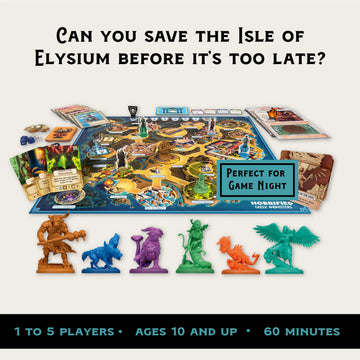 Ravensburger Horrified Games - Greek Monsters - Strategy Board Game - Boost Critical Thinking & Teamwork - Cooperative Gameplay - Unique Monster