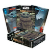 Aquarius The Mandolorian Grogu Playing Cards - 'Baby Yoda' Themed Deck of Cards for Your Favorite Card Games - Officially Licensed Star Wars