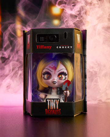 Tiny Nightmares 3-inch Black Light Edition Collectible Tiffany Figure, Amazon Exclusive, Toy for Fans, Teenagers, Adults. Boys, Girls, Ages 14 and Up