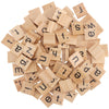 ZEONHAK 1200 PCS Wooden Letters Tiles, Small Letter Tile for Crafts, Wooden Alphabet Letter Tiles for DIY Decoration, Craft Projects, Spelling