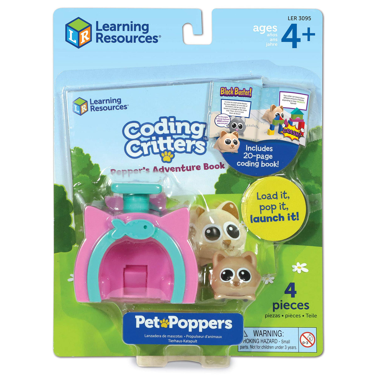 Learning Resources Coding Critters Go Pets Pepper the Cat