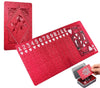 CIBOAN Red Playing Cards, Plastic Waterproof Deck of Cards, Durable Standard Size Poker Deck for Family Game Nights, Travel,Beach & Pool& Outdoor