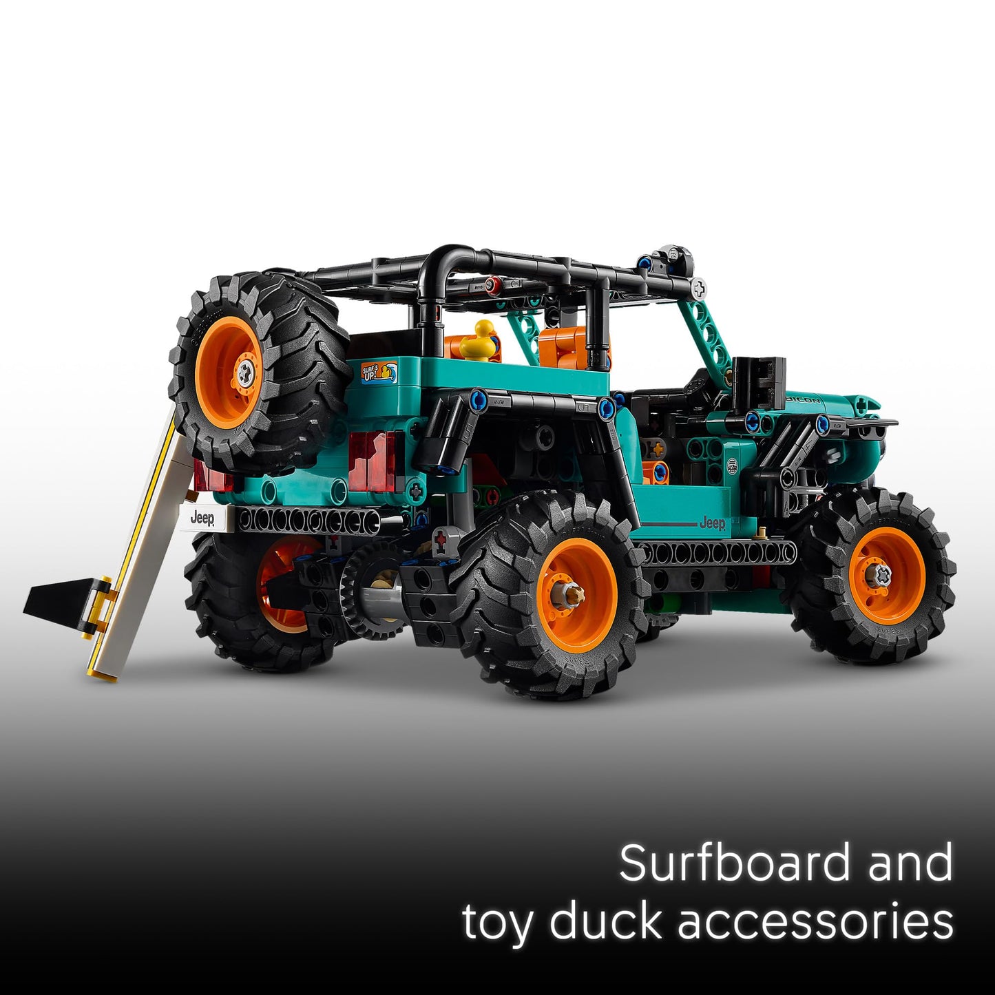 LEGO Technic Jeep Wrangler Rubicon SUV - Building Toy for Boys & Girls, Ages 10+ - Model Car Kit with Detailed Features - Display Set for Bedroom