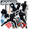 Desert Cactus GI Joe 10 Sticker Sheet Vinyl Decal Laptop Water Bottle Car Scrapbook Favor Party Supplies (21)