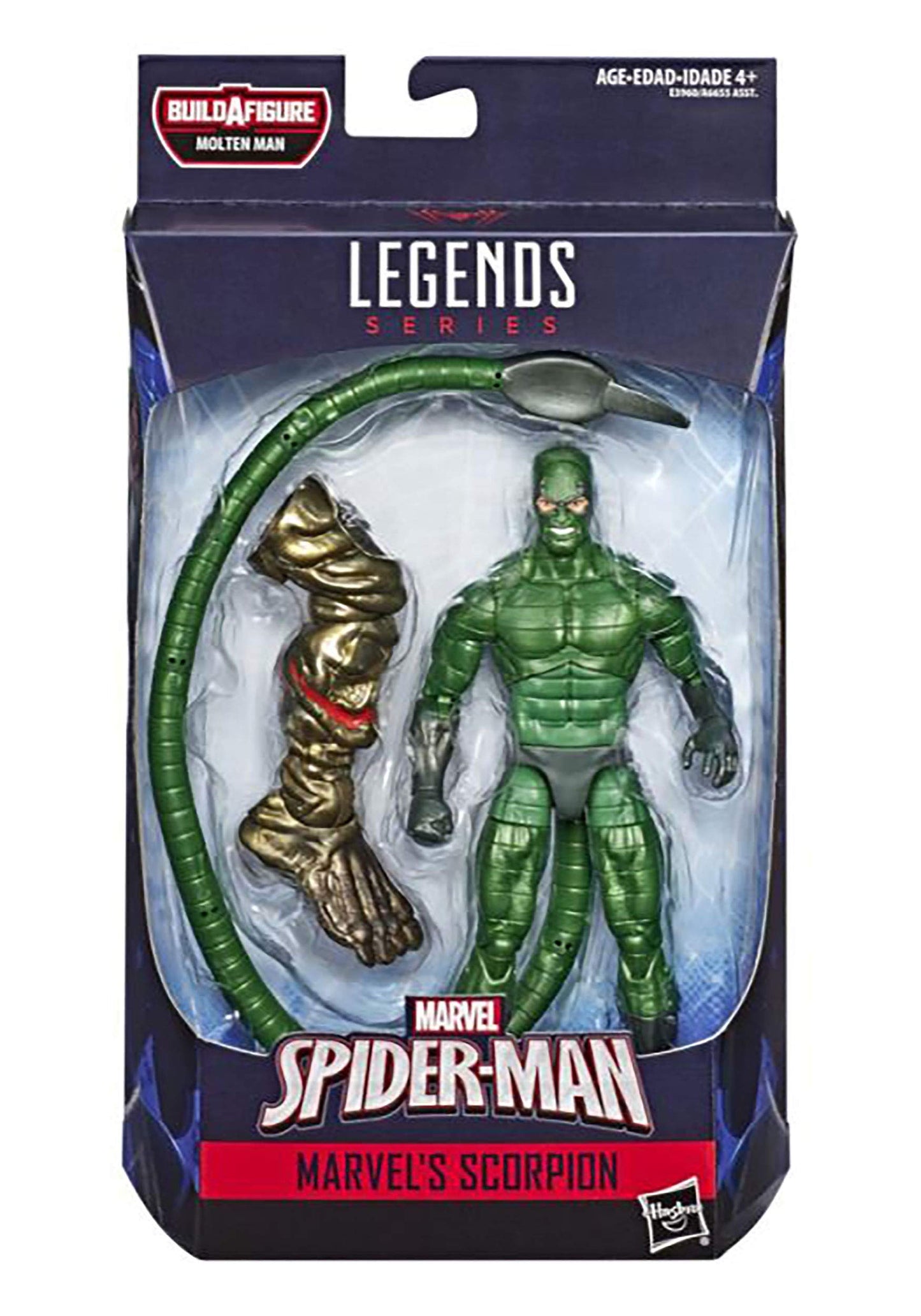 Spider-Man Marvel Legends Series 6" Marvel’s Scorpion Collectible Figure