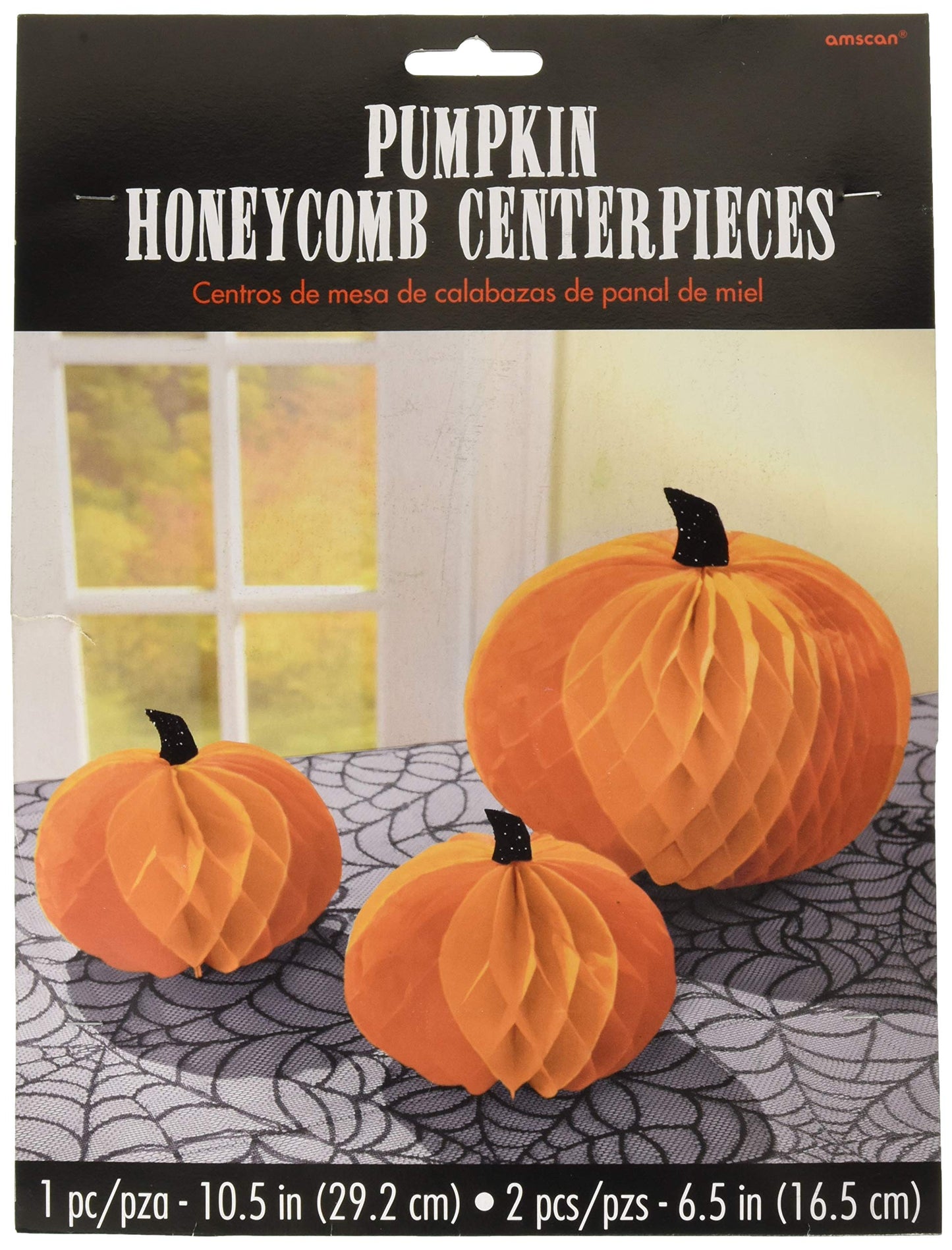 Pumpkin Honeycomb Centerpieces